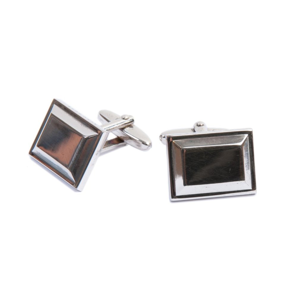 Hugo Boss Mirror Finish Rectangle Cufflinks
